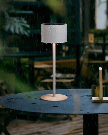 Classic Solar Powered LED Outdoor Table Lamp