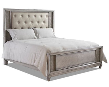 Nirvana - Modern Tufted King Bed (Pick Up N' Save)