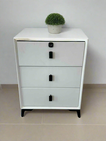 Logan - Smart Nightstand With Biometric Lock & Wireless Charging