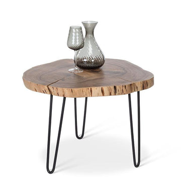 Large Tree Stump Side Table
