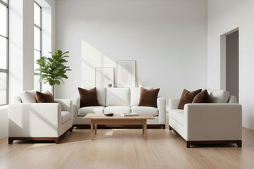 Linden - Contemporary Canadian Made Sofa Set With Wood Base