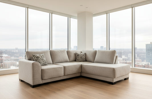 LUMA -  Modern Luxe Contemporary Sectional With Deep Seating (Custom)