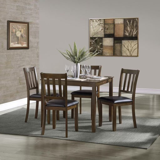 CoCo - 5 PC Modern Compact Dining Set