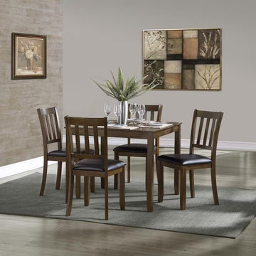 COCO - 5 PC MODERN COMPACT DINING SET