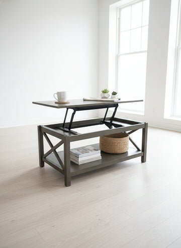 The Elevé Lift-Top Coffee Table