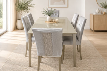 Sofie - Modern 7 PC Adjustable Dining Set