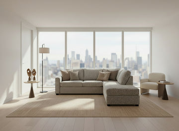 Kingsbury - Modern Contemporary Sectional (Custom)