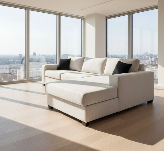 Verona - Modern Contemporary Sectional With Deep Seating (Custom)