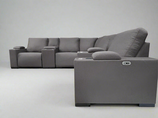 Yukon – Modern Canadian Made Power Recliner Sectional (Custom)