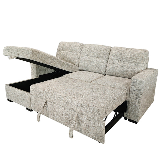 Draga - Modern Reversible Sofa Bed Sectional With Storage