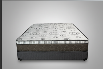 Night Dream - 8" Medium Firm Foam Euro Top Mattress (Mattress In A Box)