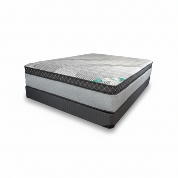 Snow White - 12" Eurotop Coil Mattress With Medium Bio Foam