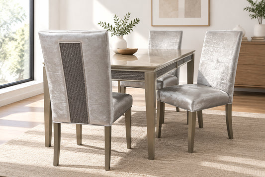 Sofie - Modern 7 PC Adjustable Dining Set