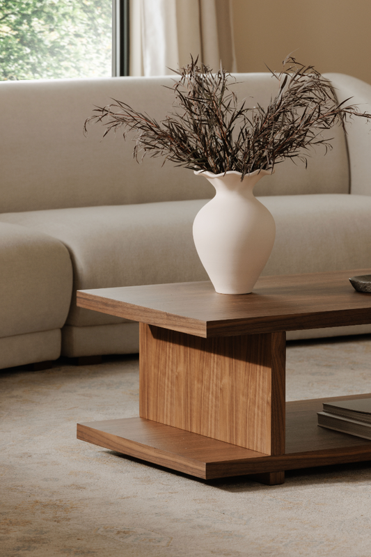 Miri - Mid Century Coffee Table Walnut