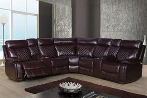 COBY - CORNER RECLINER SECTIONAL WITH CONSOLES