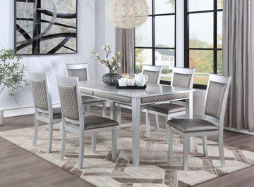 ARYA - 7 PC MODERN DINING TABLE SET